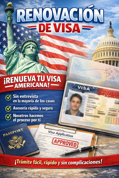 RENOVACIÓN DE VISA